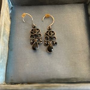 Black earrings